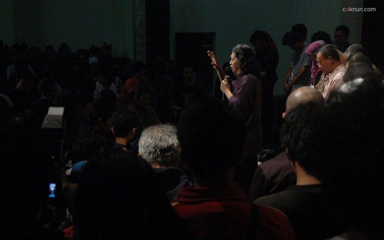 Sarasehan Budaya FBS UNY 2012. Foto oleh Helmy HR.