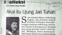 Akal Itu Ujung Jari Tuhan