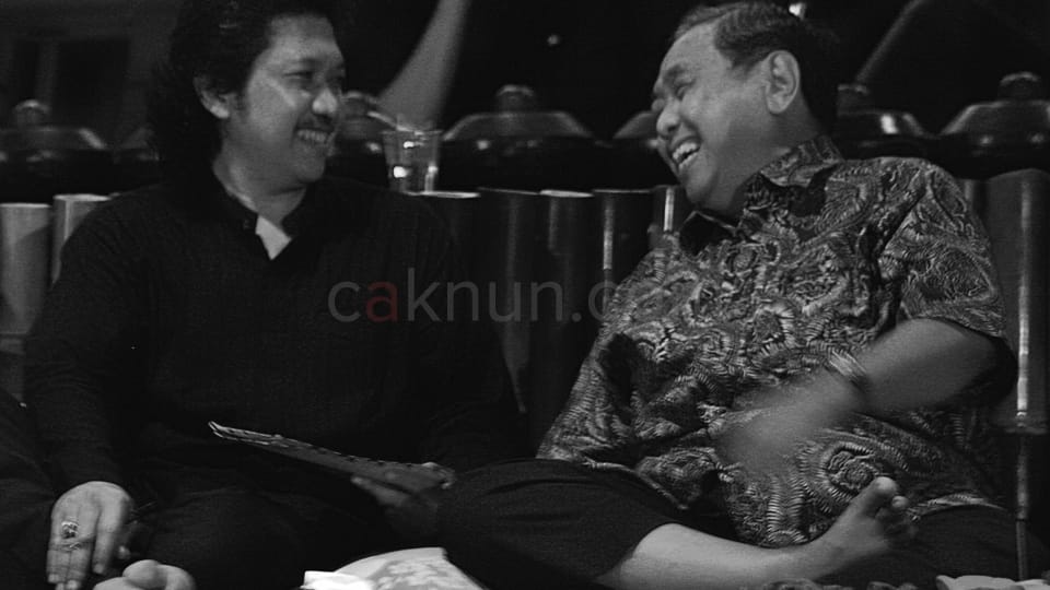 Cak Nun bersama Gusdur, 2006