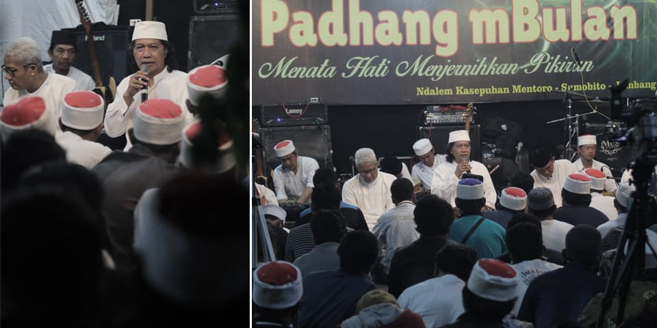 Suasana majelis ilmu Padhangmbulan.