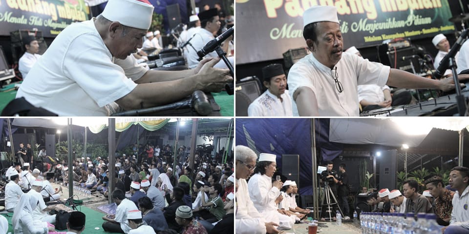 Muatan utama Padhangmbulan malam ini, wirid, dzikir, dan doa Wabal.