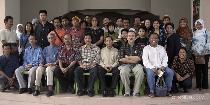 Cak Nun, Raja Ahmad dan masyarakat sastra Malaysia