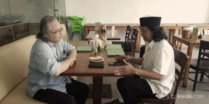 Cak Nun bersama Raja Ahmad