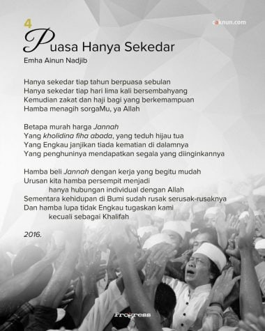 Puasa Hanya Sekedar