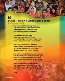 Puasa Takkan Kulepas Biar Sehari