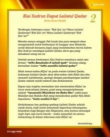 Kiai Sudrun Dapat Lailatul Qadar (2)