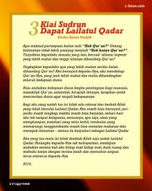 Kiai Sudrun Dapat Lailatul Qadar (3)