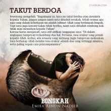 Takut Berdoa