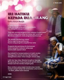 Iri Hatiku Kepada Dua Orang