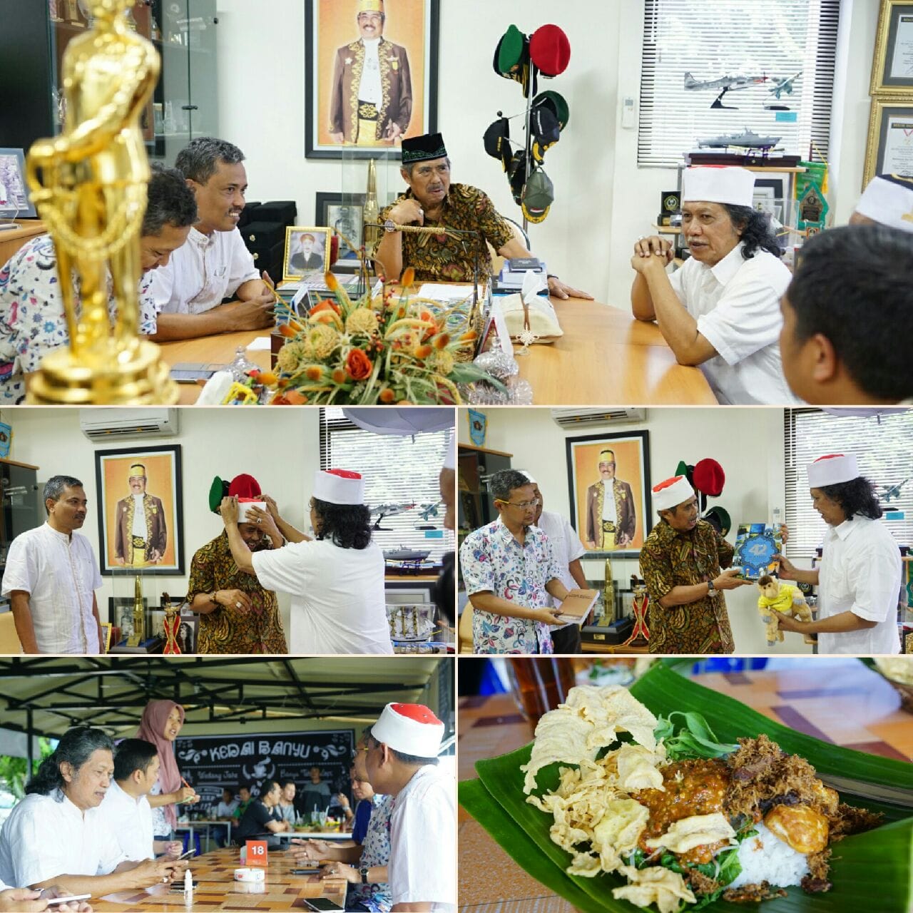 Silaturahmi ke kantor Harian Banjarmasin Post