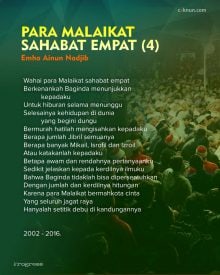 Para Malaikat Sahabat Empat (4)