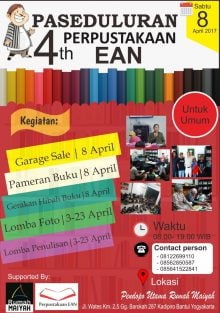 Paseduluran 4 Tahun Perpustakaan EAN