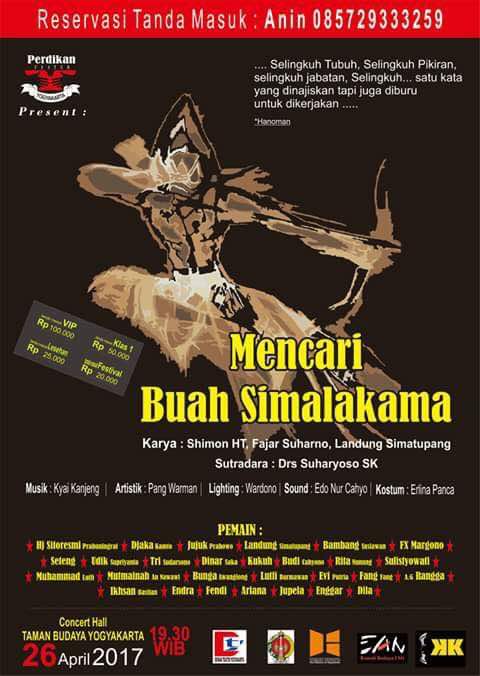 Perdikan-Teater Mencari Buah Simalakama