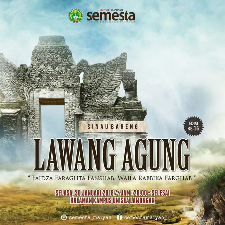 Lawang Agung (Wa Ila Rabbika Farghab)