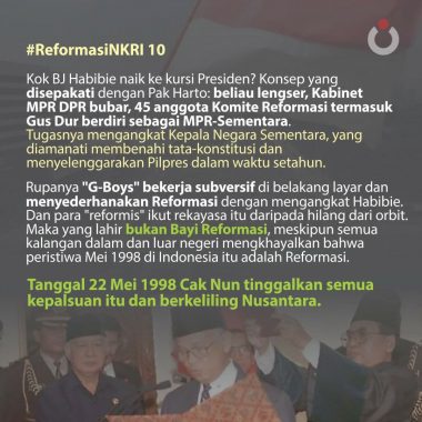 Reformasi NKRI, 10