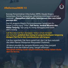 Reformasi NKRI, 13