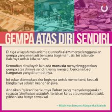 Gempa Atas Diri Sendiri