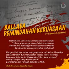 Ballada Pemindahan Kekuasaan