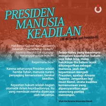 Presiden Manusia Keadilan