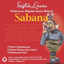 Mukaddimah Sastra Liman dan Launching Majalah Sabana