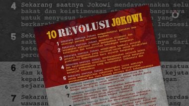 Fastabiqul Khairat 10 Revolusi Jokowi