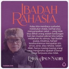 Ibadah Rahasia