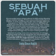Sebuah “Apa”