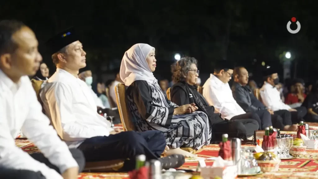 Dukungan Gubernur Jawa Timur Khofifah Indar Parawansa, atas terselenggaranya pementasan WaliRaja RajaWali sekaligus 16 Tahun Bang-Bang Wetan.