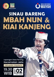 Sinau Bareng Mbah Nun KiaiKanjeng Jetis Mojokerto