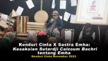 Kesaksian Sutardji Calzoum Bachri tentang Emha