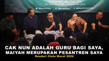 Habib Husein Ja’far: Cak Nun adalah Guru Bagi Saya