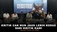 Kritik Cak Nun Jauh Lebih Keras Dari Kritik Kami