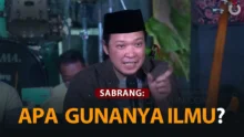 Sabrang: Apa Gunanya Ilmu?