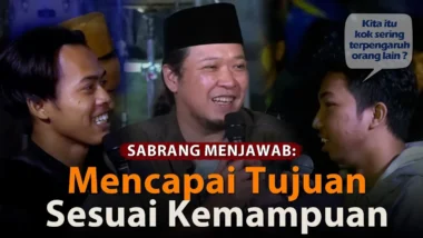 Sabrang: Mencapai Tujuan Sesuai Kemampuan