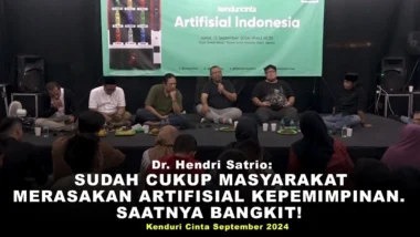 Sudah Cukup Masyarakat Merasakan Artifisial Kepemimpinan. Saatnya Bangkit!