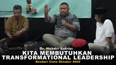 Dr. Hendri Satrio: Kita Membutuhkan Transformational Leadership