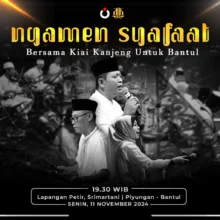 Ngamen Syafaat Bersama KiaiKanjeng Piyungan