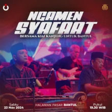 Ngamen Syafaat Bersama KiaiKanjeng Pasar Bantul