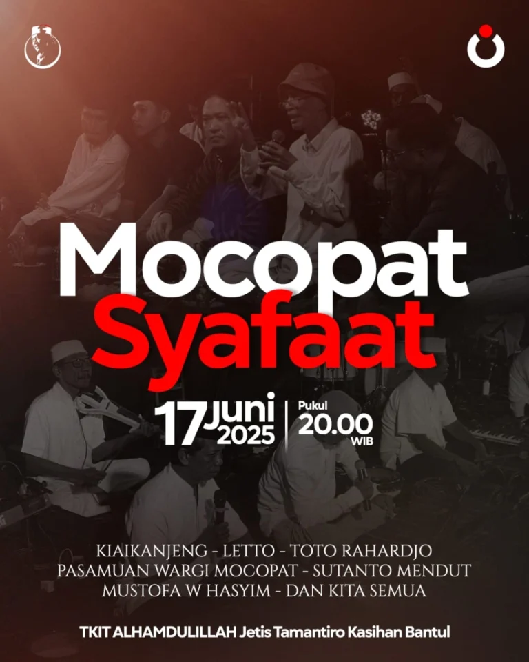 Mocopat Syafaat Juni 2025